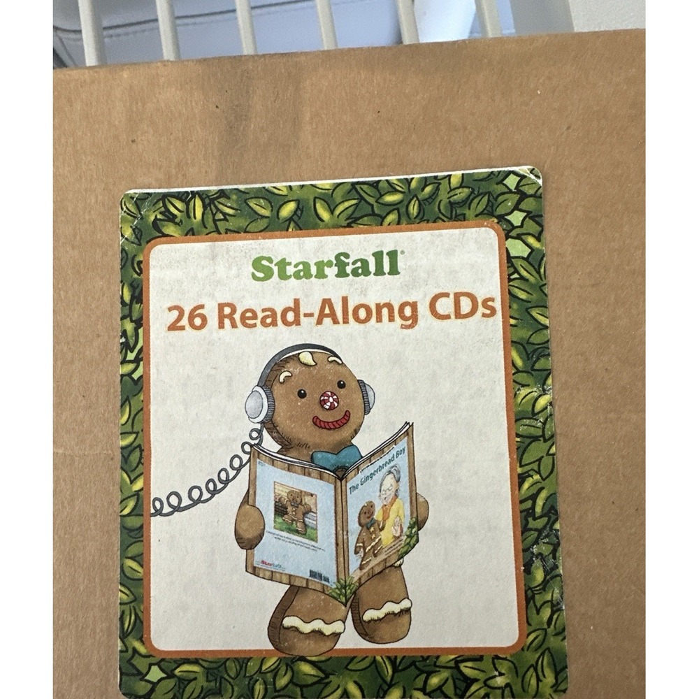 Complete Set of 26 Starfall Read Along CD's 2016 Classroom Home School Listening